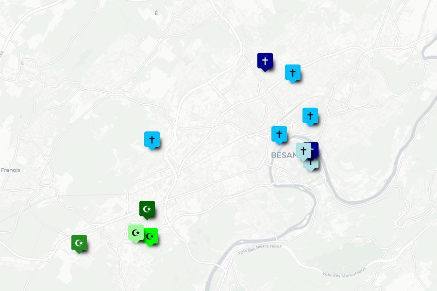 Lieux de culte et annexes